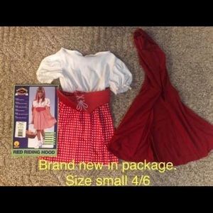 Little red riding hood girls costume